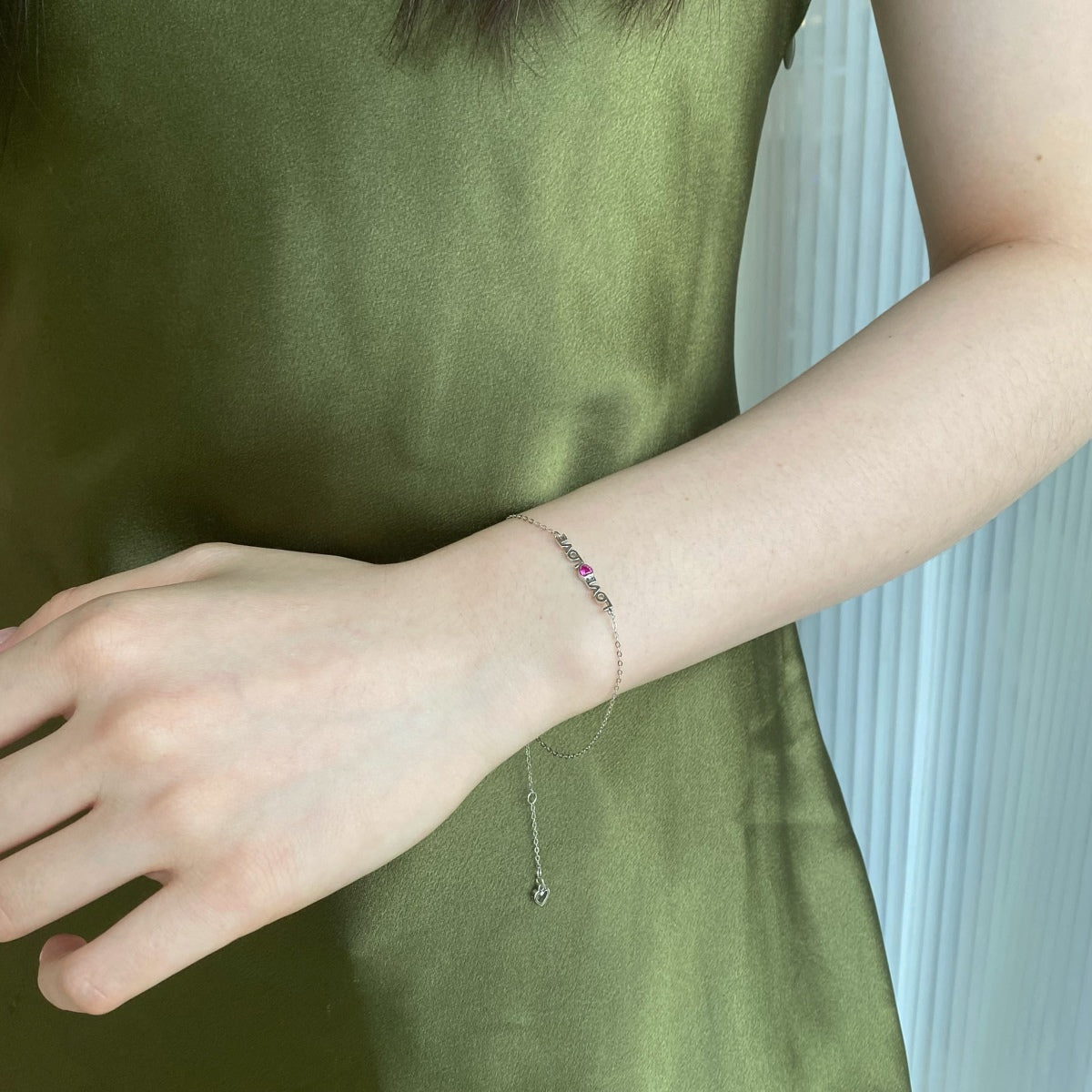 [Polaidi Jewelry]Romantic Heart Shape Lover Bracelet