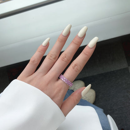 [Polaidi Jewelry]Sparkling Full Heart Ring