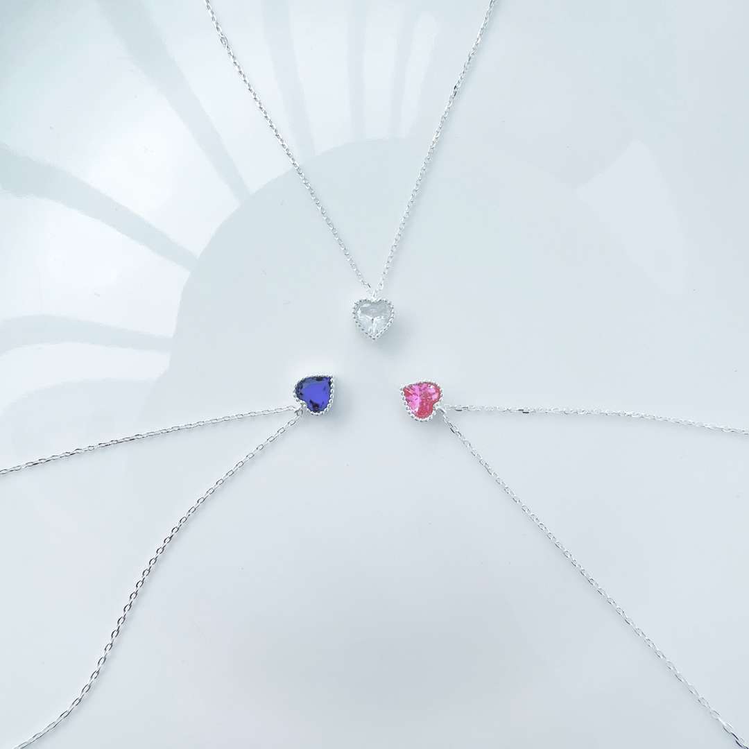 [Polaidi Jewelry]Ornate Heart Shape Necklace