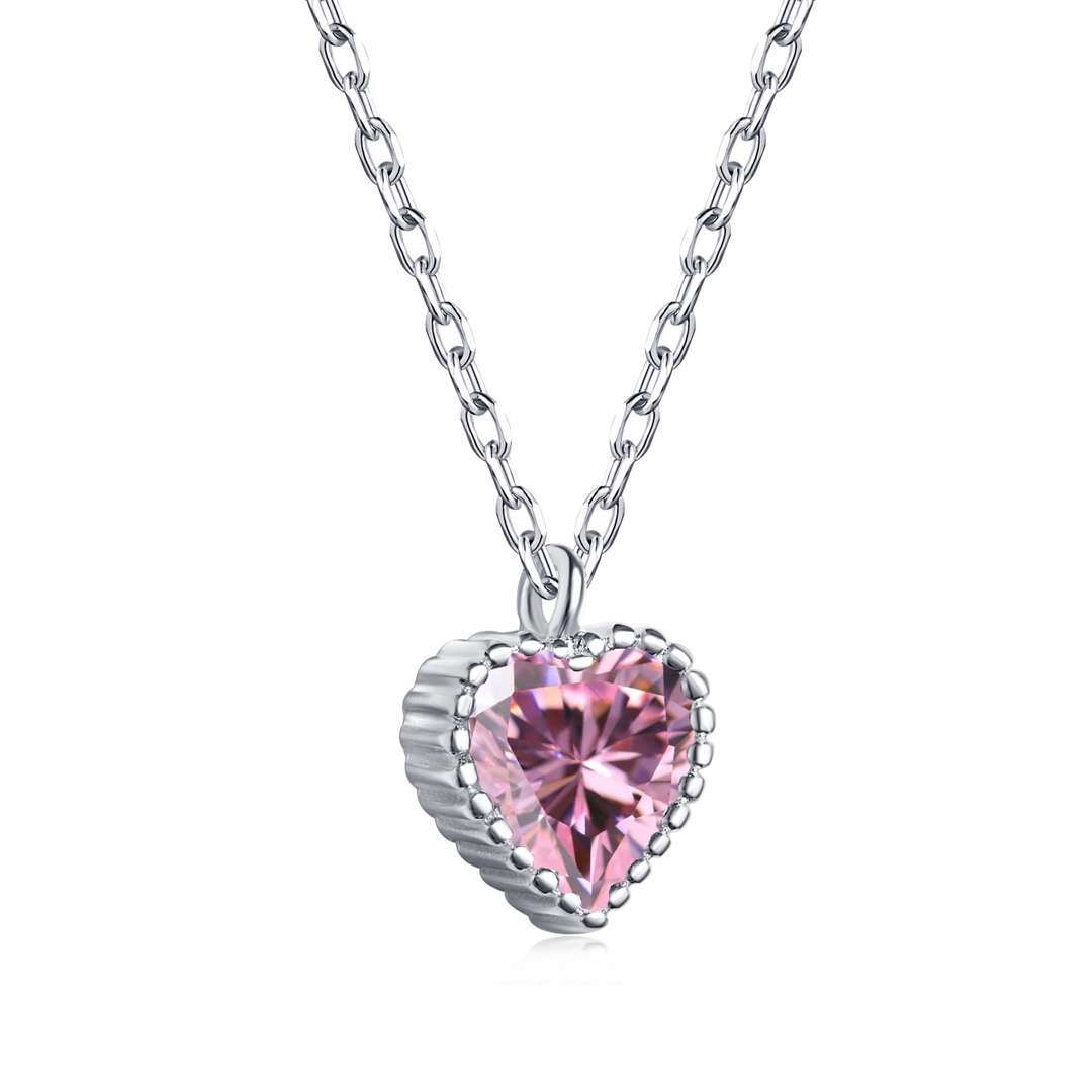 [Polaidi Jewelry]Ornate Heart Shape Necklace