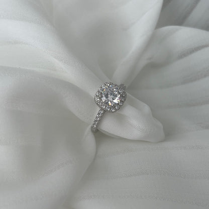 [Polaidi Jewelry]Dazzling Resplendent Round Cut Wedding Ring