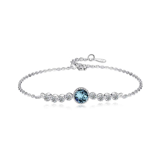 [Polaidi Jewelry]Luxurious Heart Of The Ocean Bracelet