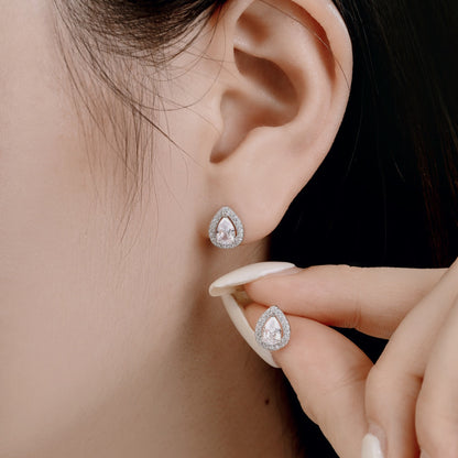 [Polaidi Jewelry]Luxurious Water Drop Shape Earrings