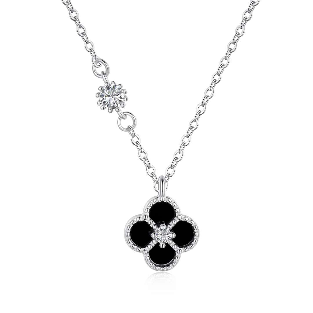 [Polaidi Jewelry]Delicate Flower Shape Necklace
