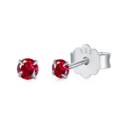 [Polaidi Jewelry]Delicate Solitaire Earrings