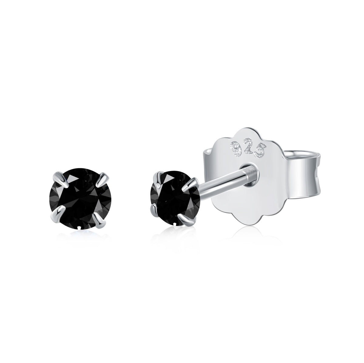 [Polaidi Jewelry]Delicate Solitaire Earrings