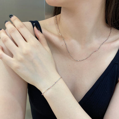 [Polaidi Jewelry]Unique Colorful Daily Bracelet