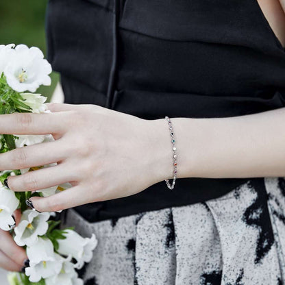 [Polaidi Jewelry]Colorful Bead Array Bracelet
