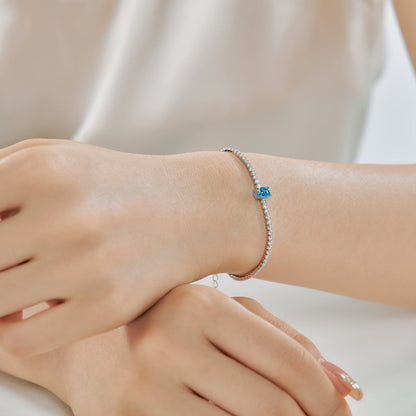 [Polaidi Jewelry]0.75 Carat Exquisite Oval Cut Daily Bracelet