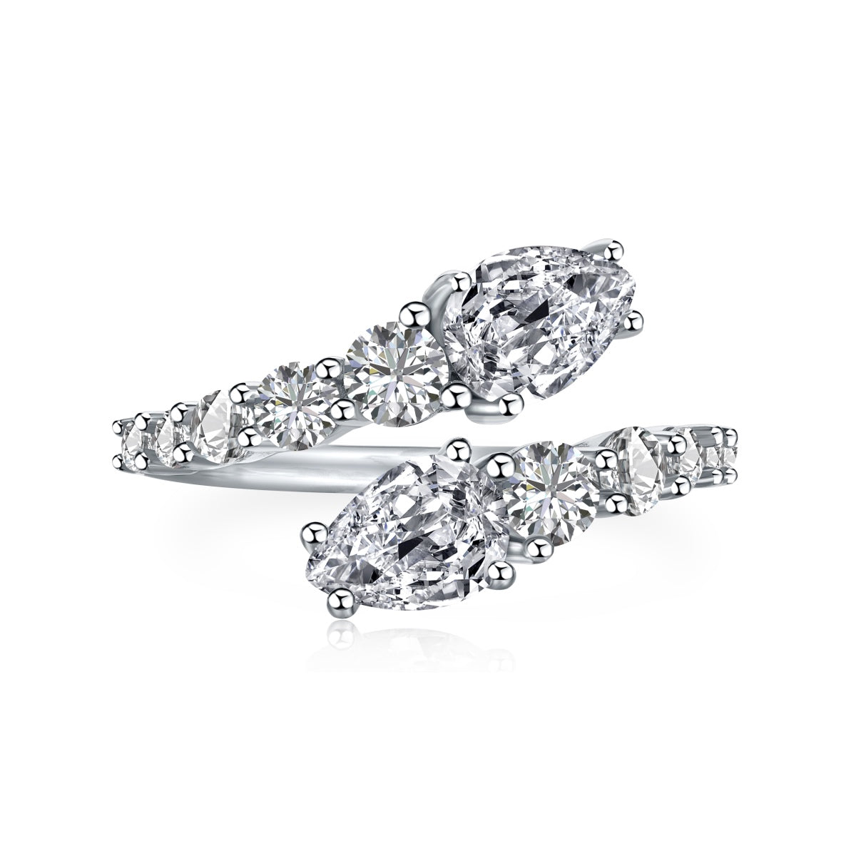 [Polaidi Jewelry]Delicate Lively Snake Shape Daily Ring