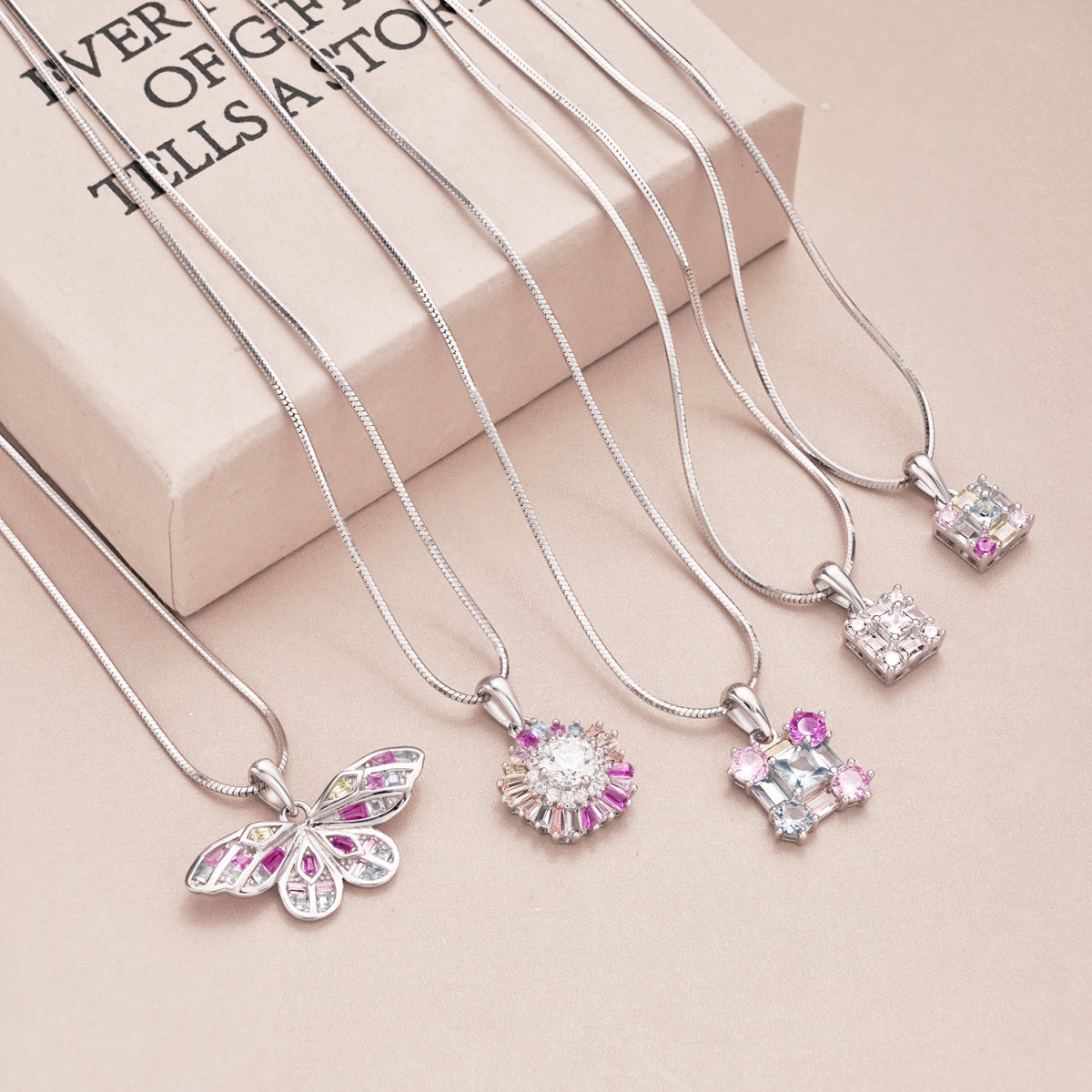 [Polaidi Jewelry]Gorgeous Multi Colorful Necklace