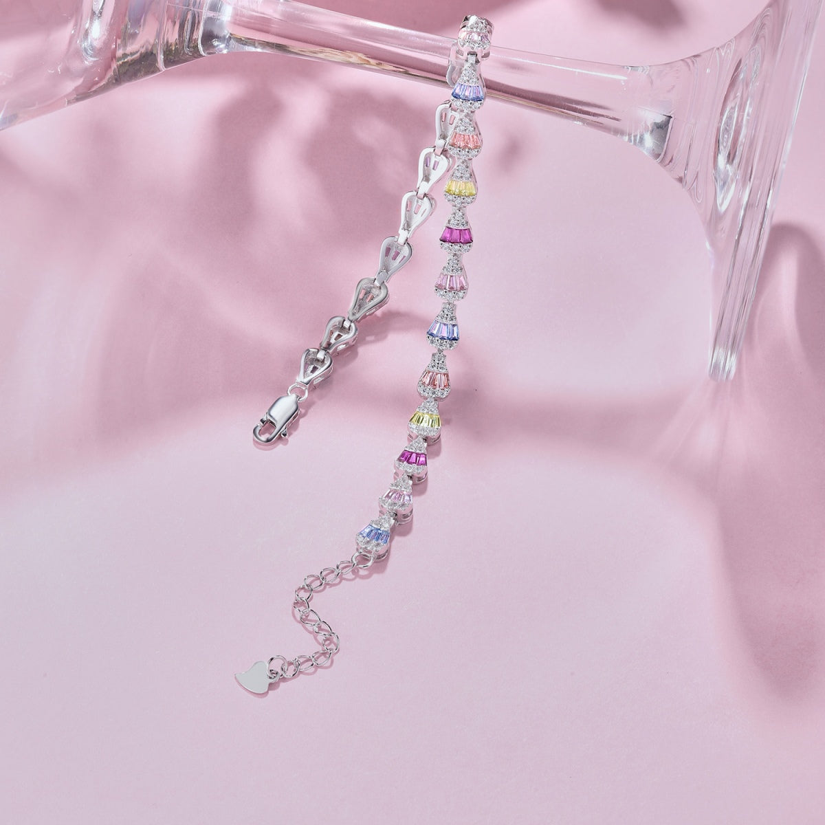 [Polaidi Jewelry]Radiant Water Drop Shape Daily Bracelet