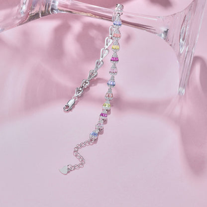 [Polaidi Jewelry]Radiant Water Drop Shape Daily Bracelet