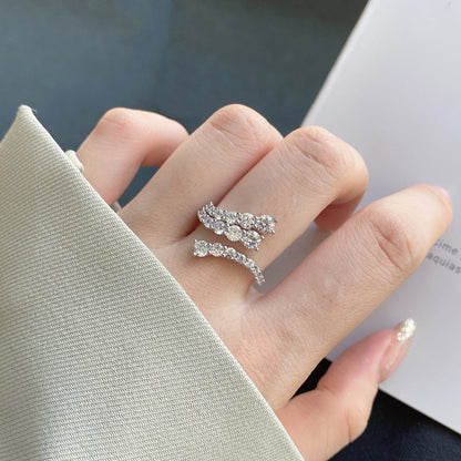 [Polaidi Jewelry]Unique Vivid Snake Shape Daily Ring