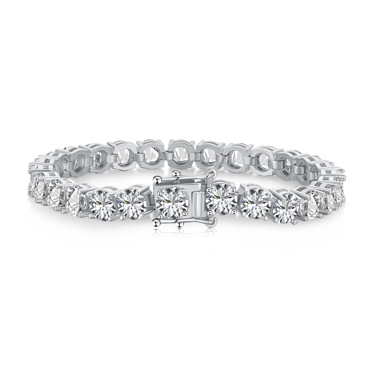 [Polaidi Jewelry]0.75 Carat Dazzling Round Cut Wedding Bracelet