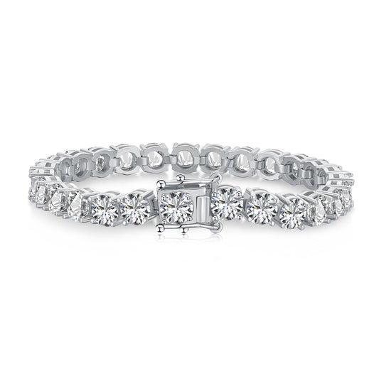 [Polaidi Jewelry]0.75 Carat Dazzling Round Cut Wedding Bracelet