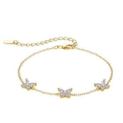 [Polaidi Jewelry]Radiant Butterfly Shape Necklace