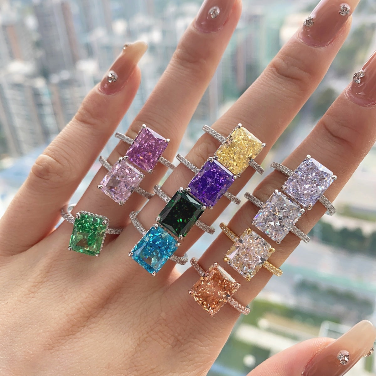 [Polaidi Jewelry]4.0 Carat Luxurious Engagement Ring