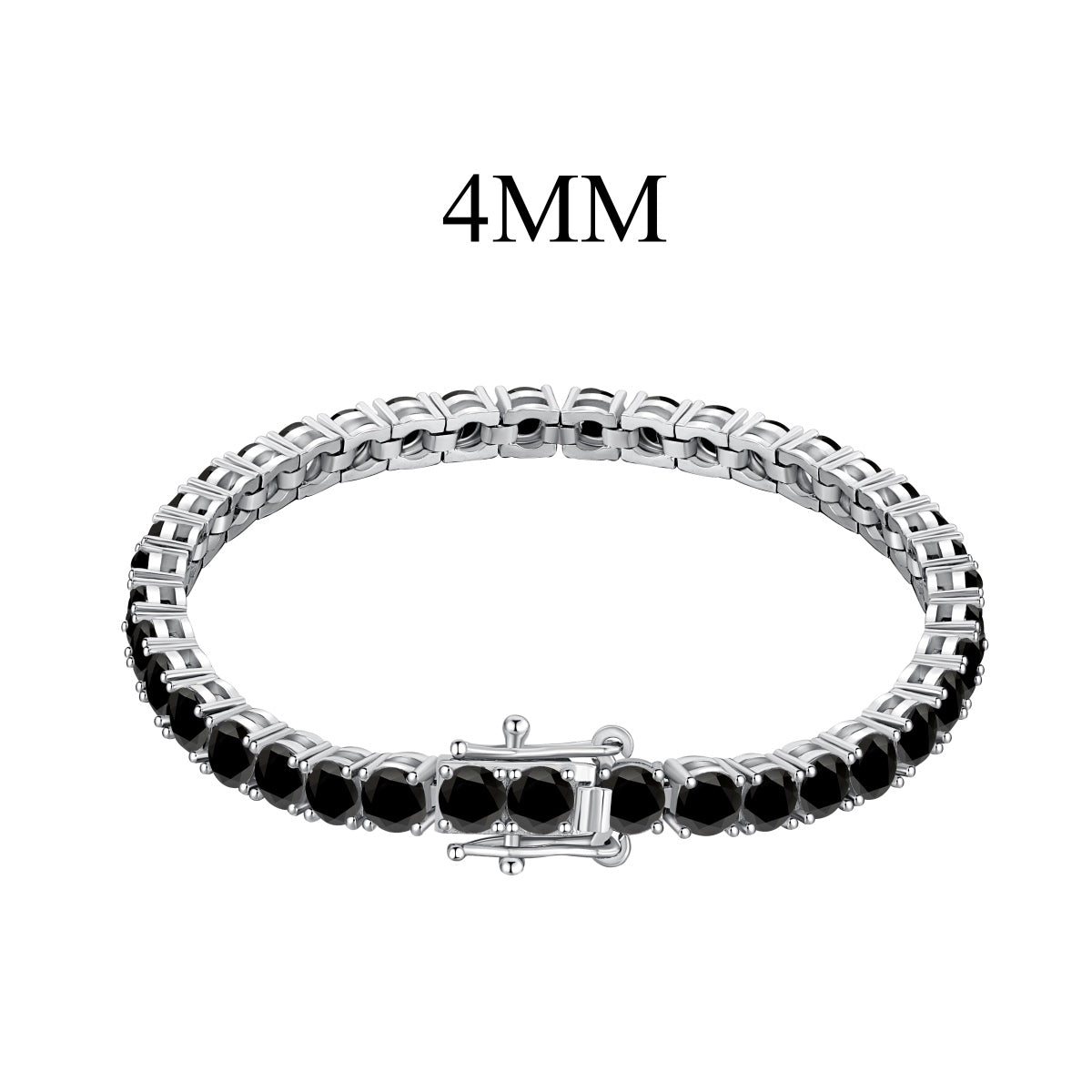 [Polaidi Jewelry]Radiant Colorful Round Cut Party Bracelet