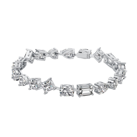 [Polaidi Jewelry]Unique Exquisite Multi Cut Daily Bracelet