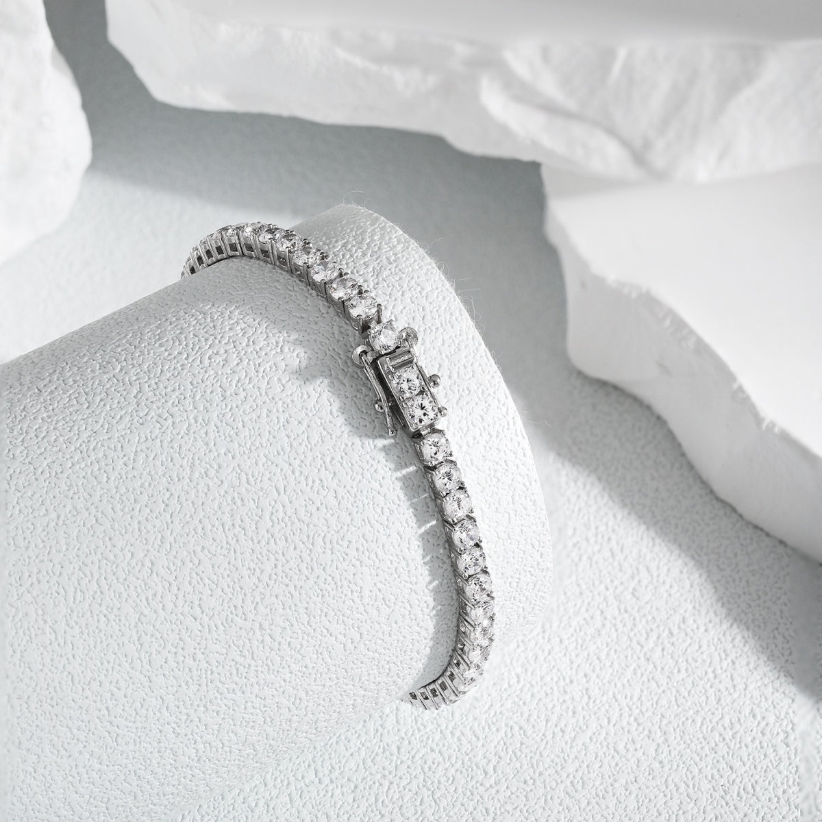 [Polaidi Jewelry]Radiant Colorful Round Cut Party Bracelet