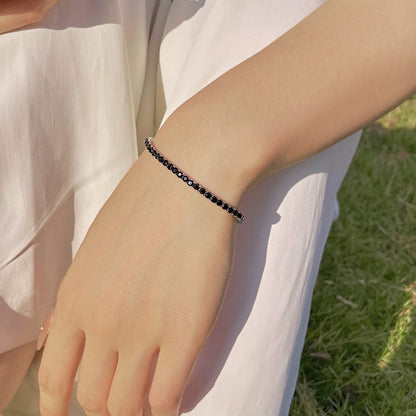 [Polaidi Jewelry]Radiant Colorful Round Cut Party Bracelet