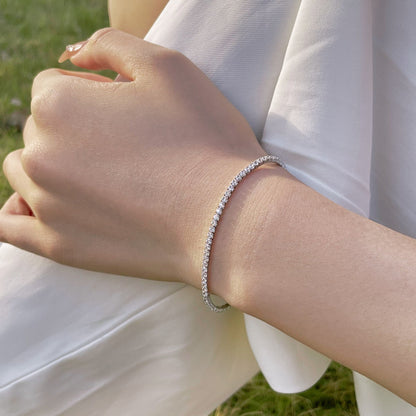 [Polaidi Jewelry]Radiant Colorful Round Cut Party Bracelet