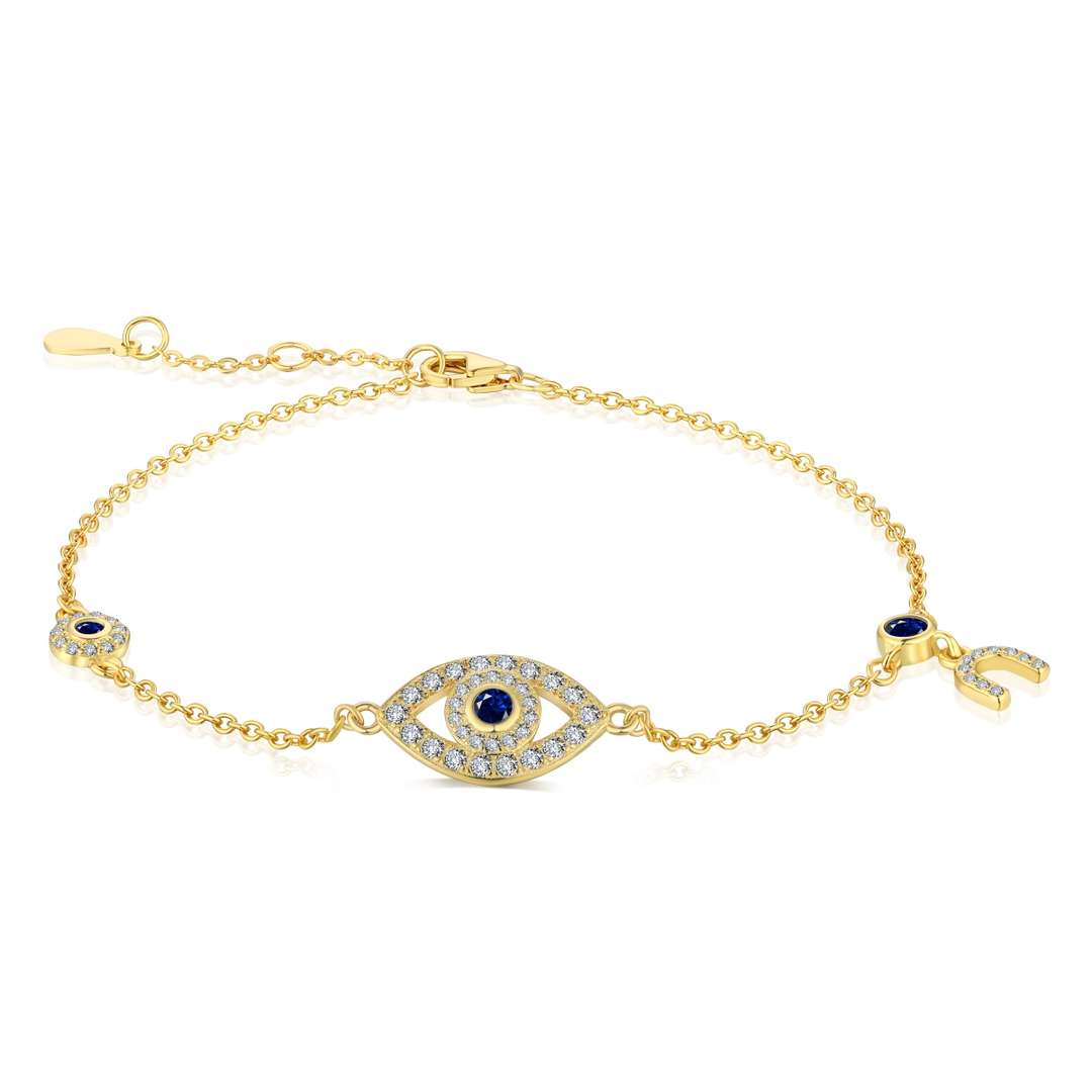 [Polaidi Jewelry]Dainty Eye Shape Necklace