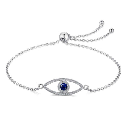 [Polaidi Jewelry]Devil's Eye Hollow Design Bracelet