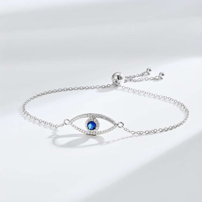 [Polaidi Jewelry]Devil's Eye Hollow Design Bracelet