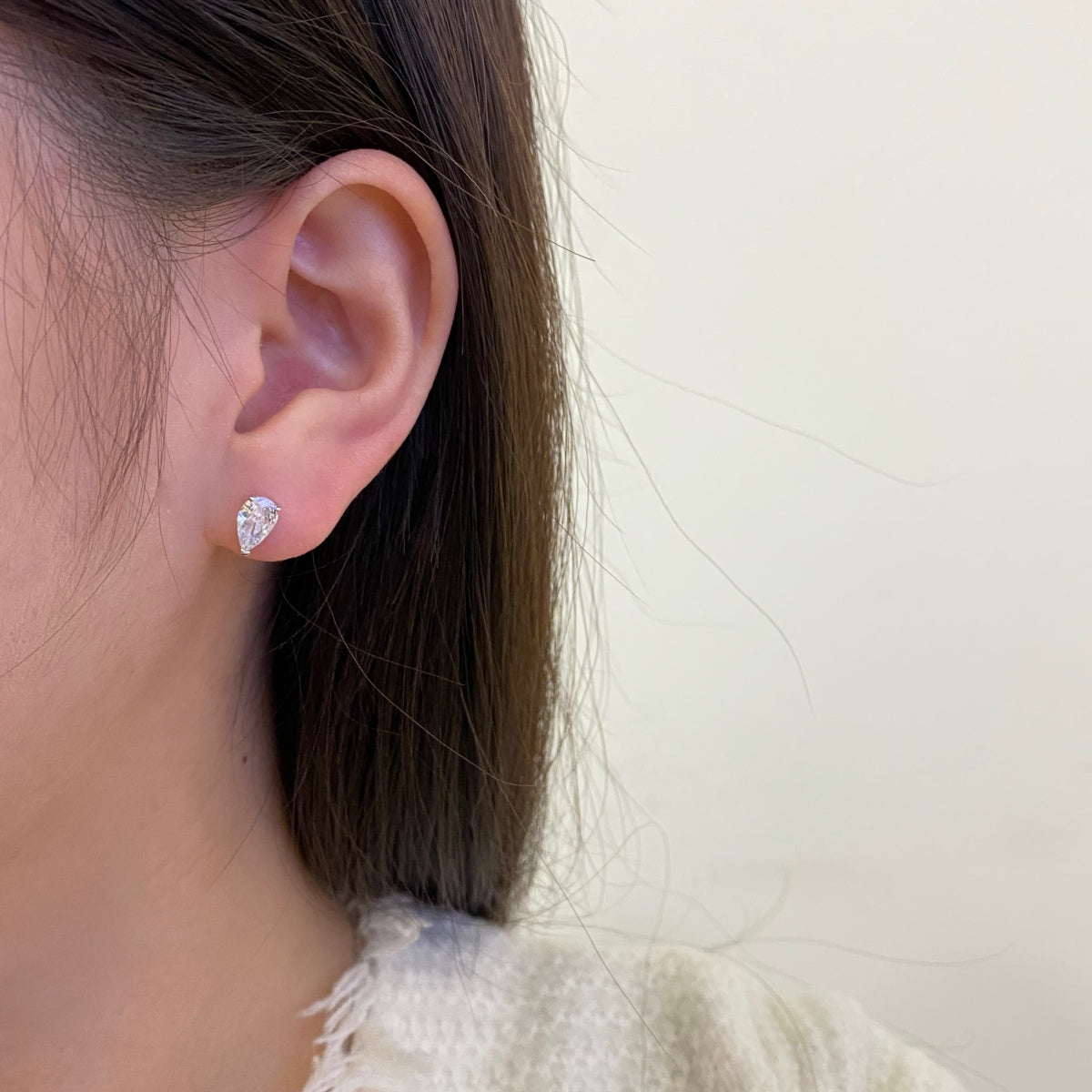 [Polaidi Jewelry]Ornate Water Drop Shape Earrings