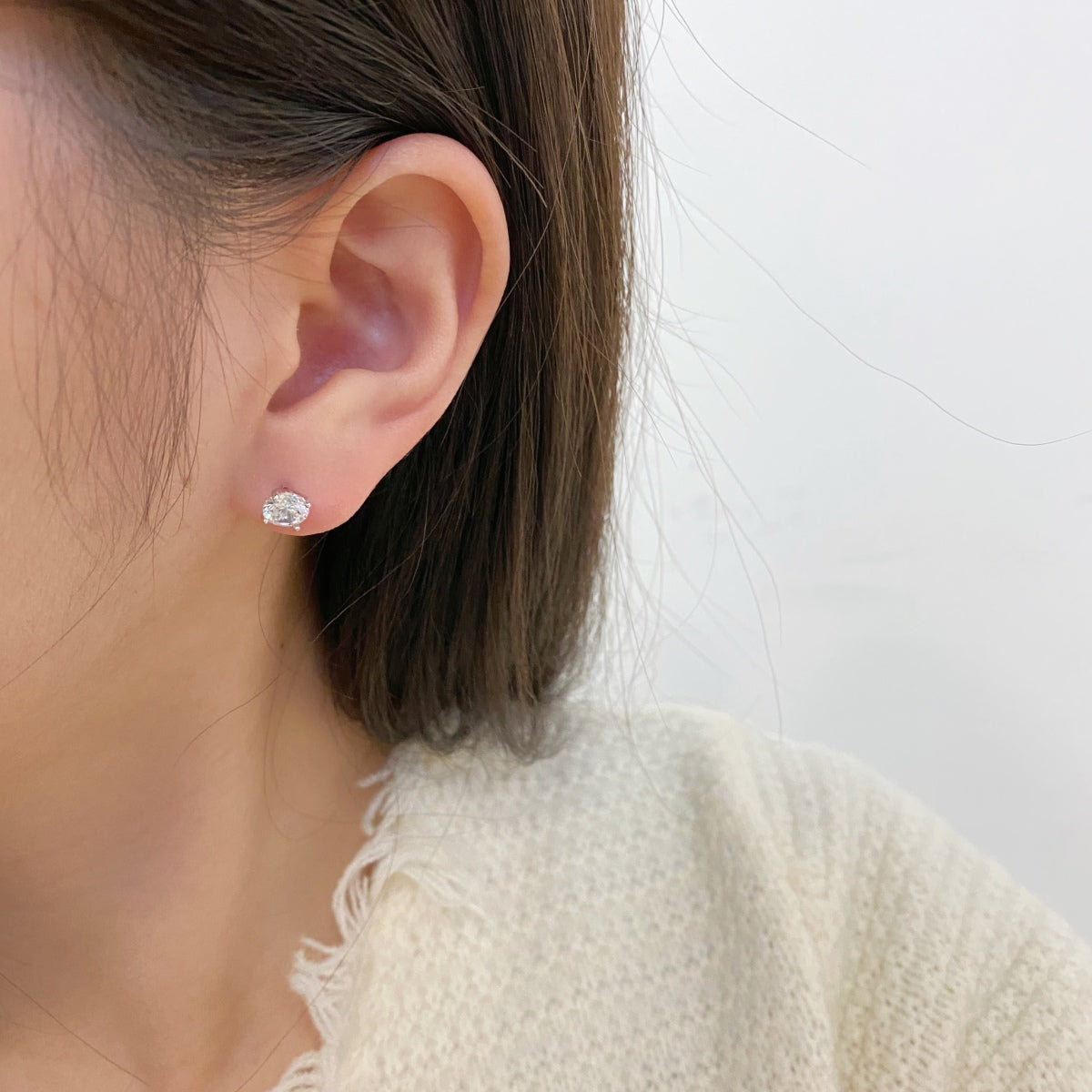 [Polaidi Jewelry]Unique Round Shape Earrings