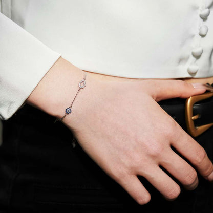 [Polaidi Jewelry]Gost Shape & Round Shape Necklace
