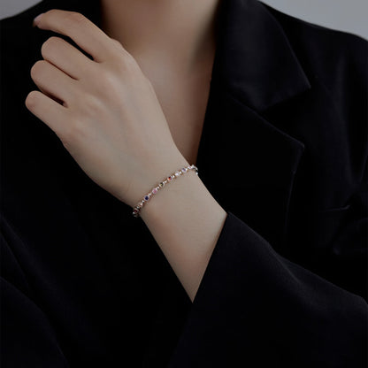 [Polaidi Jewelry]Sparkling Exquisite Round Cut Party Bracelet