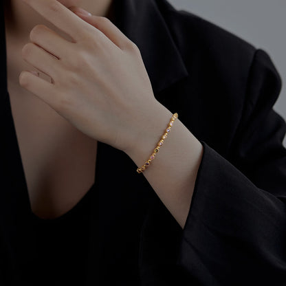 [Polaidi Jewelry]Sparkling Exquisite Round Cut Party Bracelet