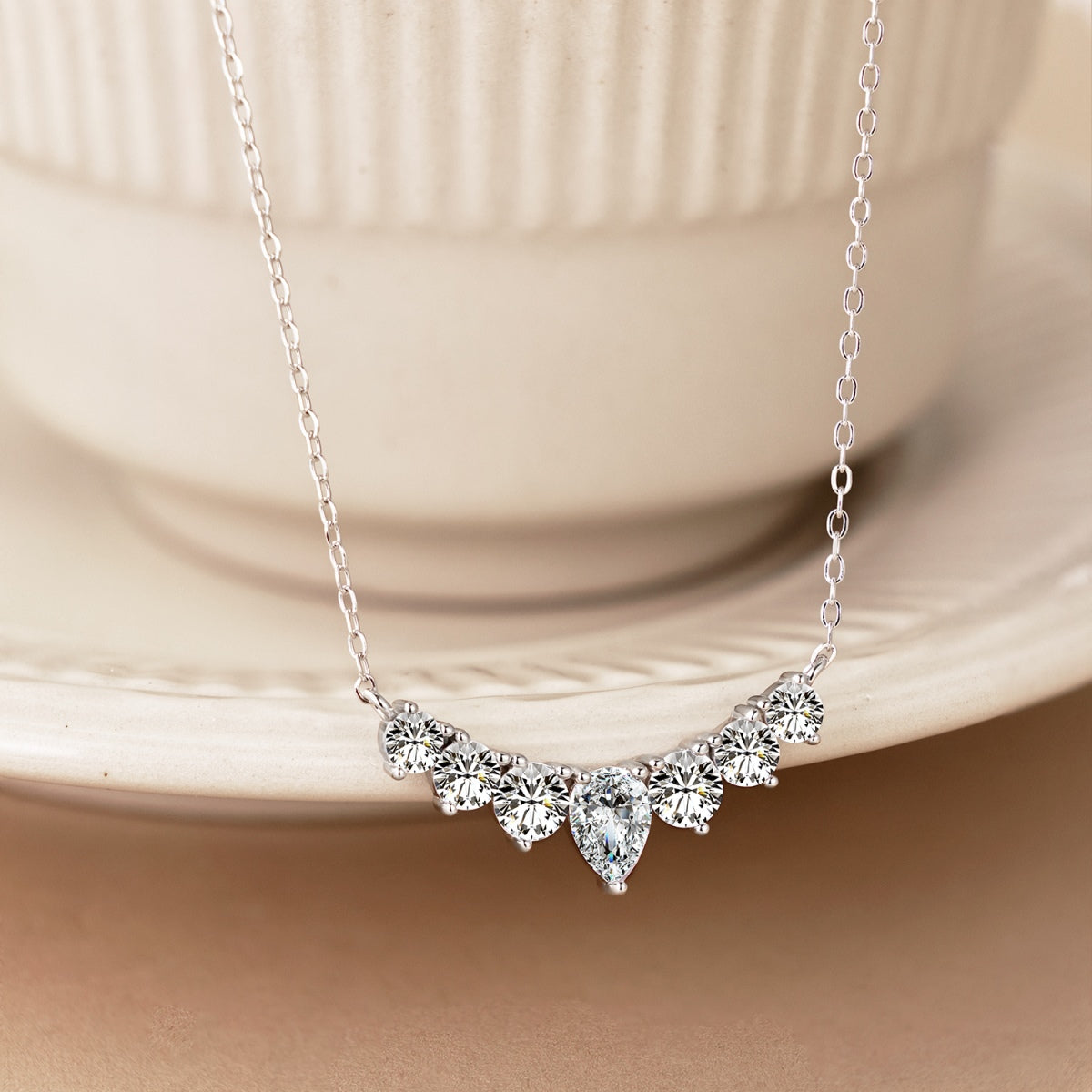 [Polaidi Jewelry]Dainty Colorful Heart Necklace