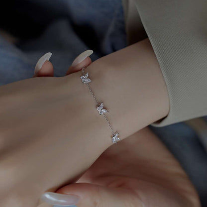 [Polaidi Jewelry]Radiant Butterfly Shape Necklace