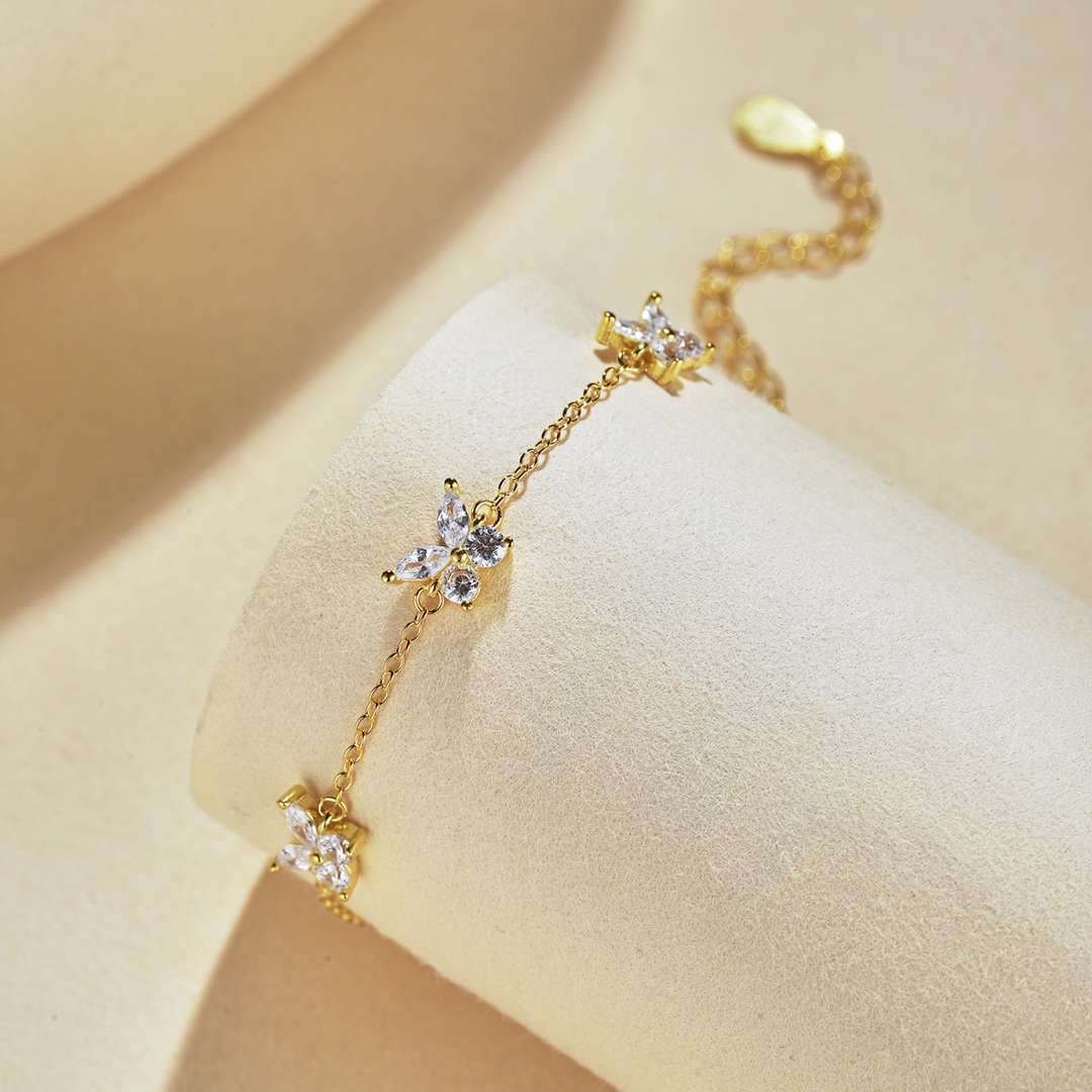 [Polaidi Jewelry]Radiant Butterfly Shape Necklace