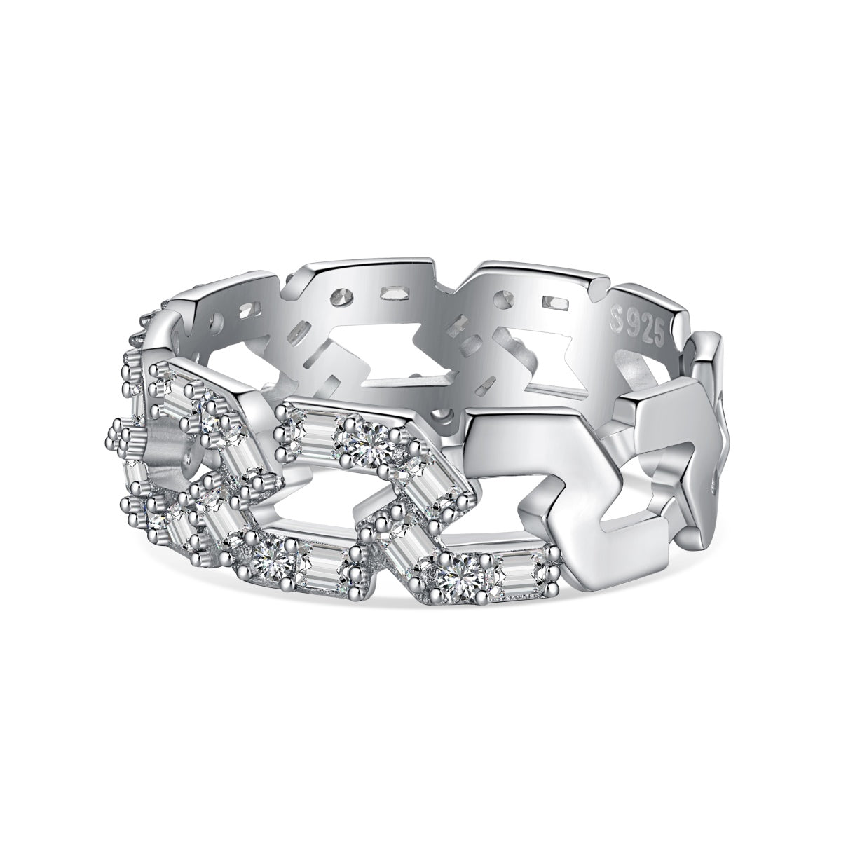 [Polaidi Jewelry]Sparkling Vibrant Emerald Cut Daily Ring