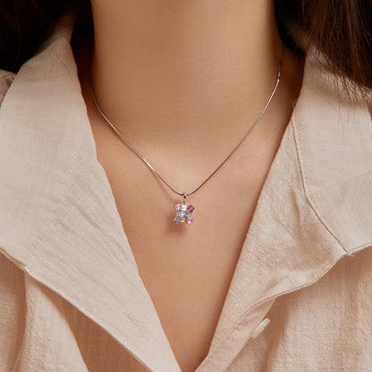 [Polaidi Jewelry]Gorgeous Multi Colorful Necklace