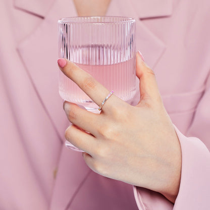 [Polaidi Jewelry]Lively In Shades Elegant Radiant Cut Daily Ring