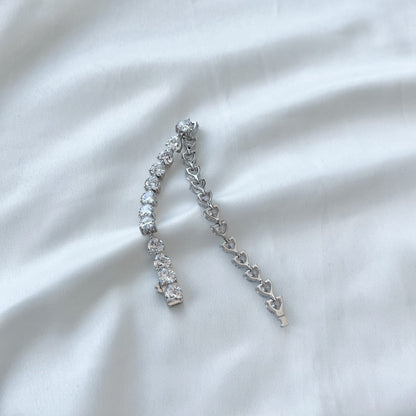 [Polaidi Jewelry]0.75 Carat Elegant Romantic Heart Shape Lover Bracelet