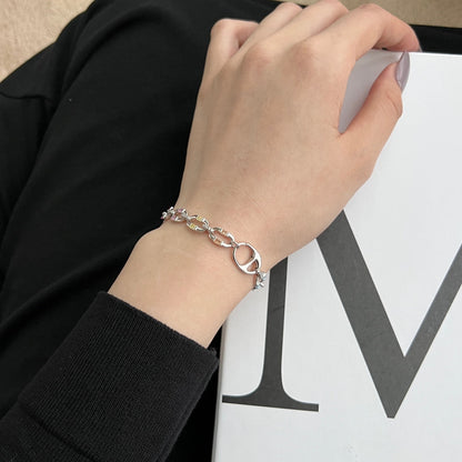 [Polaidi Jewelry]Dazzling Colorful Daily Bracelet