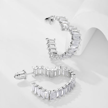[Polaidi Jewelry]Radiant Heart Cutout Earrings