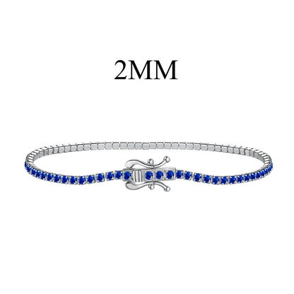 [Polaidi Jewelry]Radiant Colorful Round Cut Party Bracelet