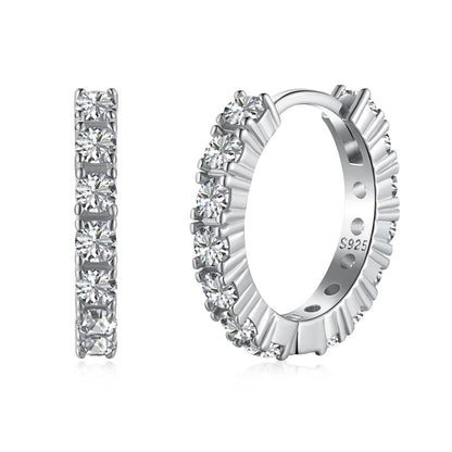 [Polaidi Jewelry]Radiant Colorful Round Cut Earrings