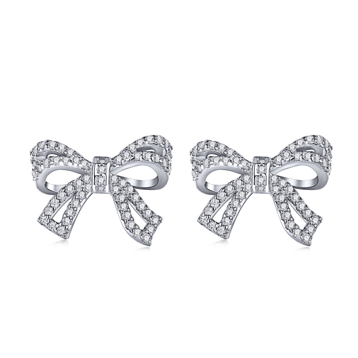 [Polaidi Jewelry]Dainty Bow Shape Earrings
