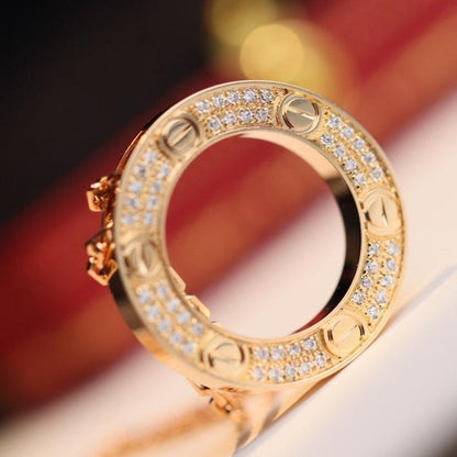 [Polaidi Jewelry]LOVE NECKLACE ADJUSTABLE ROSE GOLD