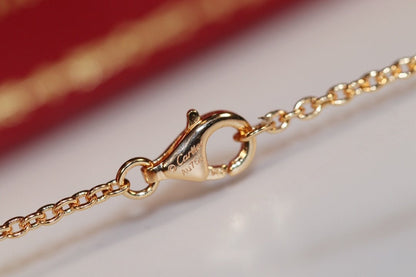[：Polaidi Jewelry]LOVE NECKLACE ピンクゴールド＆シルバー