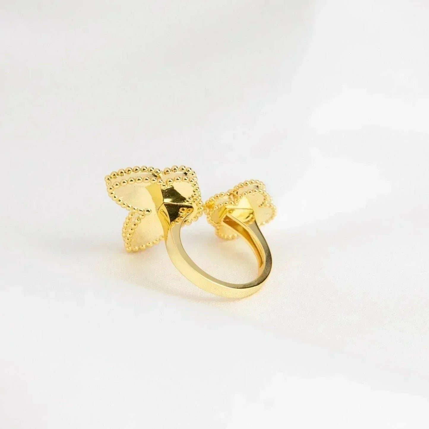 [Polaidi Jewelry]LUCKY BETWEEN THE FINGER RING